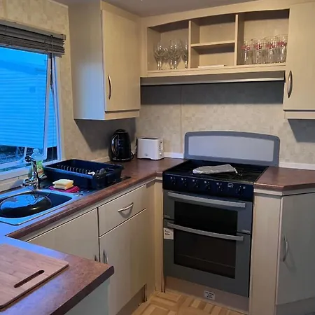 S422 Golden Palm 8 Berth Caravan Chapel St. Leonards Exterior foto